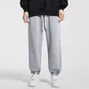 Novedad Otoño/Invierno 2026 Estilo Retro Americano Copo de Nieve Talla Grande Pantalones de Chándal Talla Extra Casual Joggers para Hombre