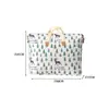 Bolsa de almacenamiento para edredones, bolsa organizadora a prueba de polvo para ropa y ropa de cama, bolsa de embalaje impermeable y a prueba de humedad para estudiantes de jardín de infantes y propósitos de mudanza