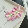 Presilha de Cabelo Orquídea Transfronteiriça, Estilo Boêmio, Sessão de Fotos na Praia do Litoral, Presilha Lateral, Pente Atmosférico, Doce Acessório de Cabelo para Mulheres