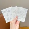Pegatinas de Diamantes de Imitación de Princesa para Maquillaje Facial Infantil y Decoración de Escenario para Niñas Vienen con Adhesivo