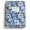 Planificador Nuevo 2026 Transfronterizo Horario de Check-In Personalizado Cuaderno de Alto Valor Cuaderno Floral con Espiral Correa para Cuaderno