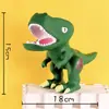 Enfeites de Decoração de Bolo de Aniversário Ornamento Móvel de Tiranossauro Rex Decoração de Dinossauro Mesa de Sobremesa Decoração Festa de Aniversário