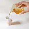 Taza de Té de Cerámica Estilo Dinastía Tang y Song con Diseño de Mariposa de Pan de Oro, Juego de Té Estilo Chino, Taza de Té para el Hogar, Taza Individual Personal, Taza de Maestro
