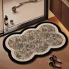 Nueva Alfombrilla Absorbente Antideslizante para Puerta de Baño, Alfombrilla de Piso de Tierra de Diatomeas para Baño, Alfombrilla de Piso de Baño de Secado Rápido