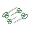 En stock tijeras de oficina de acero inoxidable juego de cuatro piezas tijeras multiusos para el hogar tijeras de sastre juego venta al por mayor de fábrica