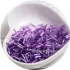 2x Cuentas de tubo recto rellenas de plata de 6 mm, cuentas de arroz de vidrio, hechas a mano, para pulseras de cuentas sueltas, materiales para accesorios de ropa