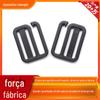 Fivela de Plástico Ajustável de 9 Pontos com Trava, Fivela de Barra, Fivela Antiderrapante, Passante, Fivela de Abertura Rápida para Mochila/Mala, Fivela de Abertura Rápida
