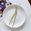 Cordón para teléfono móvil con forma de dopamina, llavero con cámara a color, pulsera antipérdida, cuerda para taza de agua, cordón corto tejido