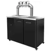 Dispensador de Cerveza Comercial Enfriado por Aire Máquina Dispensadora de Conservación de Cerveza Artesanal Pared de Cerveza Máquina Integral Totalmente Automática de Cerveza de Barril Carrito Dispensador