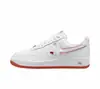 Tênis versátil AF1 Air Force One branco puro de cano baixo, couro de primeira camada casual original, sapatos brancos transfronteiriços, dropshipping disponível