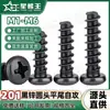 Tornillos Auto-roscantes Acero Inoxidable 201 Zinc Negro Pb Cabeza Redonda Phillips Cola Plana Cabeza de Panal M2.3/M3/M4/M5