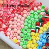Contas Arco-Íris de Resina Listradas Redondas 10mm Contas Redondas Contas Soltas Acessórios de Joias DIY Materiais de Miçangas Artesanais para Crianças