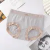 Compra Grupal en Vivo de Calzones Hidratantes de Seda Sin Costuras para Mujer, Calzones Antibacteriales Estilo Japonés de Cintura Media Sin Costuras 2.0