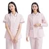Uniforme de Enfermera a Prueba de Frío, Mangas Largas y Cortas, Estilo Grueso, Conjunto de Dos Piezas de Verano para Hospital de Mujeres, Traje para Salón de Belleza, Uniforme de Trabajo Médico
