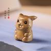 Sândalo vermelho/sândalo verde/sândalo feito à mão faça você mesmo escultura desenho animado japonês pikachu acessórios para animais de estimação ornamentos pendurados