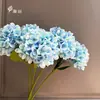 Flores de Hortensia Artificiales Más Vendidas Transfronterizas para Boda y Decoración del Hogar, Arte Floral, Accesorios para Fotografía de Bodas