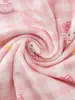 Nuevos pijamas de verano para niñas, top de manga de cinco cuartos y pantalones de nueve cuartos, ropa de estar dulce y linda de modal para niñas pequeñas