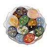 2340-Piedra Semipreciosa de Cristal Natural Grabada Piedra de Palma Colgante Meditación Mindfulness Accesorios DIY de Mindfulness