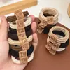 Alta Elasticidad Oso Celebridad de Internet Goma para el Cabello Cuerda para Cola de Caballo Sin Costuras Nuevo Paquete de Diez Cómoda Suave Linda No Daña el Cabello