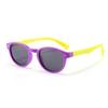 Gafas de Sol de Silicona para Niños y Niñas Moda Uñas de Arroz Gafas de Sol Polarizadas Protección UV Gafas para Niños 8141