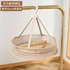 Cesta para Secar Ropa de Suéteres, Tendedero Plano para Suéteres de Lana, Red de Secado de Malla Marrón para Ropa del Hogar, Plegable y Transpirable