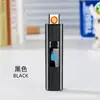 Cargador de Coche con Pantalla a Color LED Doble Cara, Encendedor con Carga Inalámbrica, Cable de Tungsteno Más Grueso, Compacto y Ligero, Encendedor a Prueba de Viento para Exteriores