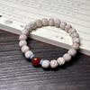Pulseira de Joias com Contas Culturais Bodhi Estrela Branca Lua Bodhi Jade Branco Bodhi Ágata Lótus Água-marinha