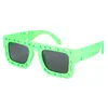 Gafas de Sol de Moda Personalizadas Estilo Coreano para Niños, Lindas y Versátiles, Gafas de Sol Simples con Protección Solar para Mujer 131 Rt088
