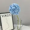Flores Artificiales Nuevas para Boda Transfronterizas, Paletas de Dulce, Hortensias, Flores Secas, Arreglo de Piso para Salón de Bodas, Decoración de Pared de Fondo, Materiales Florales, Flores Falsas