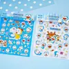 Joytop Yuemu Doraemon-Pasta de Espuma Grande Alto Valor de Cor Fofa Estilo Ins Adesivo de Desenho Animado