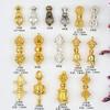 Artesanía Antigua de Oro Mortero de Diamante Campana de Diamante Multiplicador de Xizang pulsera de cuentas de Bodhi pulsera Accesorios Al por Mayor