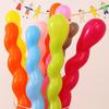 Ins longo balão espiral torção Color Magic modelagem balão bebê aniversário layout cena decoração