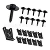 Tornillo con arandela metálica para fijación de placa protectora de motor de coche + componente de arandela para fijación de placa protectora de coche tornillo arandela de placa protectora