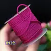 Fio de Algodão 885 2,5mm Fio Manbo Corda Trançada Wenwan Cordão para Pingente Bodhi Xingyue Resistente ao Desgaste Fio Vermelho para Corda de Mão
