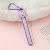 Linda Lima de Uñas de Dibujos Animados Shin-Chan de PP, Lima Pulidora y Abrillantadora para Niñas, Lima para Arte de Uñas, Tira de Lijado para Manicura con Cadena de Cuentas