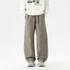 Ropa de Hombre Feng She / 2026 Primavera/Otoño Nuevo Estilo Americano Holgado Ropa de Trabajo Pierna Ancha Tipo Pantalones de Segadora Pantalones Casuales Pantalones Largos