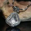 Colgante de Calcedonia Rosa Buda Maitreya con Cadena para Clavícula de Verano 2025 para Mujer Nuevo Chinoiserie 8135