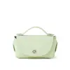 Marca Coreana de Nicho Modelo Nuevo 2026 Bolso Cruzado de Piel de Vaca de Primera Capa con un Diseño Elegante, Bolso de Mano, Bolso de Hombro Tipo Caja para Mujer