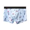 Marca de Moda Ropa Interior para Hombre Calzoncillos Bóxer Seda de Hielo Ultradelgados Verano Transpirable Personalidad Moderno Verano Calzoncillos de Cuatro Esquinas