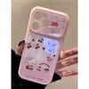 Muñeca de Cereza Suave y Linda Aplicable a Funda para Teléfono iPhone 17 Pro Max 16/15 Plus Linda Manzana 14 Pro