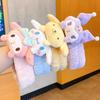 Otoño e invierno Nuevo peluche Sanrio banda para el pelo de intestino grueso para niños cuerda de corbata coreana banda de goma de alta elasticidad accesorios para el cabello para mujer
