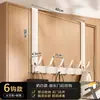 Colgador de Ropa para Colgar en la Puerta, Estante de Almacenamiento de Ropa sin Taladro, Colgador Tipo Trasera de Puerta, Colgador de Abrigos y Sombreros para Montar en la Pared