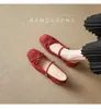 Sapatos Mary Jane quadrados de couro macio estilo francês para mulheres, primavera de 2026, com laço e tira única, adequados para o trajeto e o uso diário
