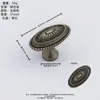 Tiradores Vintage de Aleación Estilo Francés para Puertas de Armario, Cajones de Gabinete, Zapateros, Muebles, Tiradores de Gabinete de Lujo Ligero de Bronce Antiguo Estilo Americano