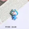 Novos Acessórios Doraemon de Chá de Leite DIY Resina Cola de Creme Capa de Celular Copo de Água Ímã de Geladeira Materiais Atacado