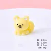 Miniatura de Paisaje Animales Lindos Accesorios de Resina en Parejas, Conejo y Rana Decoración de Jardinería Adornos de Escritorio DIY