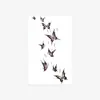 Pegatinas de Tatuaje Estilo Ins de Chica Popular Mariposa Estrella Minimalista Personalizadas de Alta Gama Estilo Europeo y Americano Transfronterizo