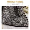 Pañuelo de Seda Lino Camelia Blanco y Negro Estilo Occidental Pañuelo Cuadrado Pequeño Pañuelo Delgado para Mujer Decoración con Pañuelo de Traje Chal