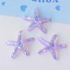 Venta caliente lentejuelas estrella de mar resina accesorios de joyería accesorios para el cabello pegamento crema zapatos flor material diy al por mayor pj1706