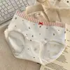 """Felicidade são inúmeros pequenos momentos" [Grafite na Nuvem] Algodão Classe A Roupa Íntima Feminina Algodão Puro"""